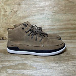 OluKai Nalukai Kapa Boots Men’s Size 9 Brown Chukka Casual Fashion Ankle Shoes
